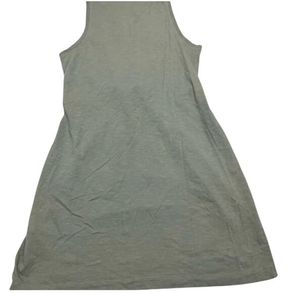 Aerie Tie Cut Out Dress S NWT Sage Green Travel Boho Western Comfy Capsule - Picture 3 of 3